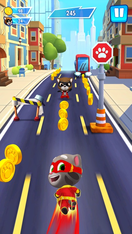 Talking Tom Hero Dash Run Game screenshot-0