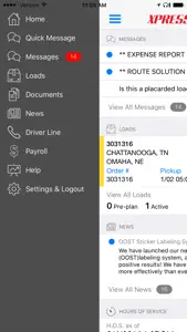 Xpress Mobile for Drivers screenshot #3 for iPhone