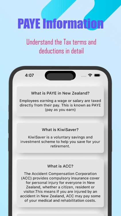 PAYE Calculator