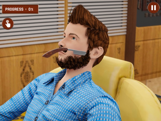 Barber Shop Hair Cutting Game screenshot 2