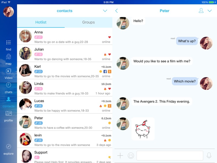 SayHi Chat Messenger HD