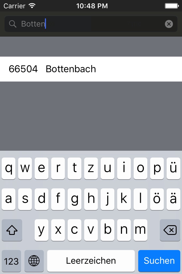 PLZ Finder Deutschland screenshot 4