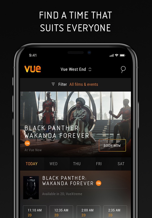 Vue Entertainment screenshot 3