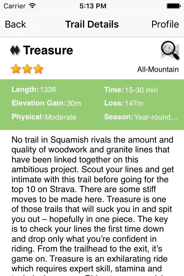 TrailMapps: Squamish screenshot 3