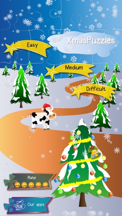 Xmas Jigsaws Game: Farm PRO