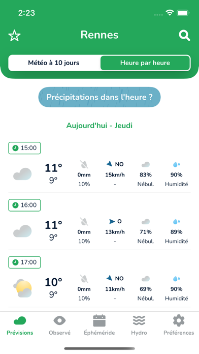 La météo agricole screenshot 2