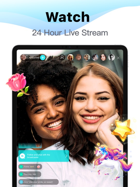 BIGO LIVE - Live Broadcasting iPad Capturas de pantalla