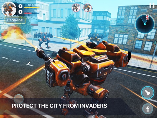 Robot Rampage - Steel War screenshot 2