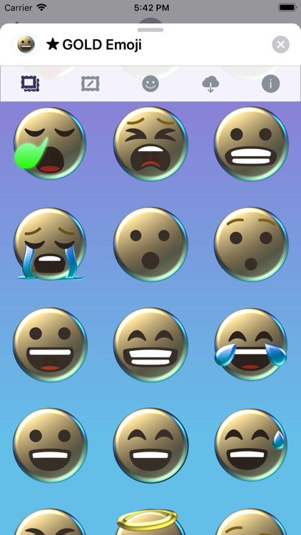 GOLD Emoji • Stickers screenshot-3