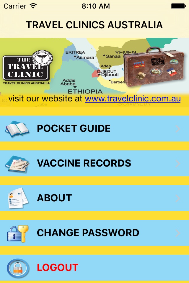 The Travel Clinic Vaccines screenshot 2