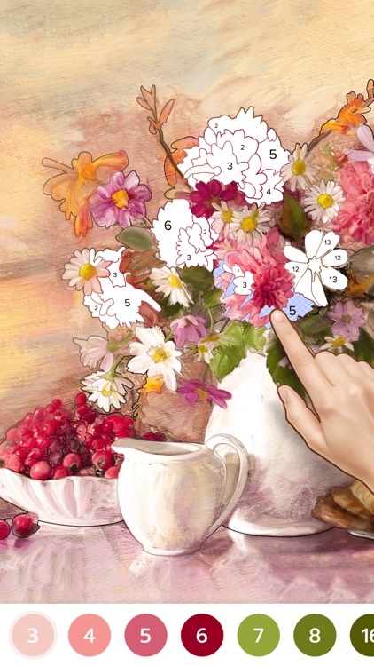 Colorswipes - Color by number screenshot-4