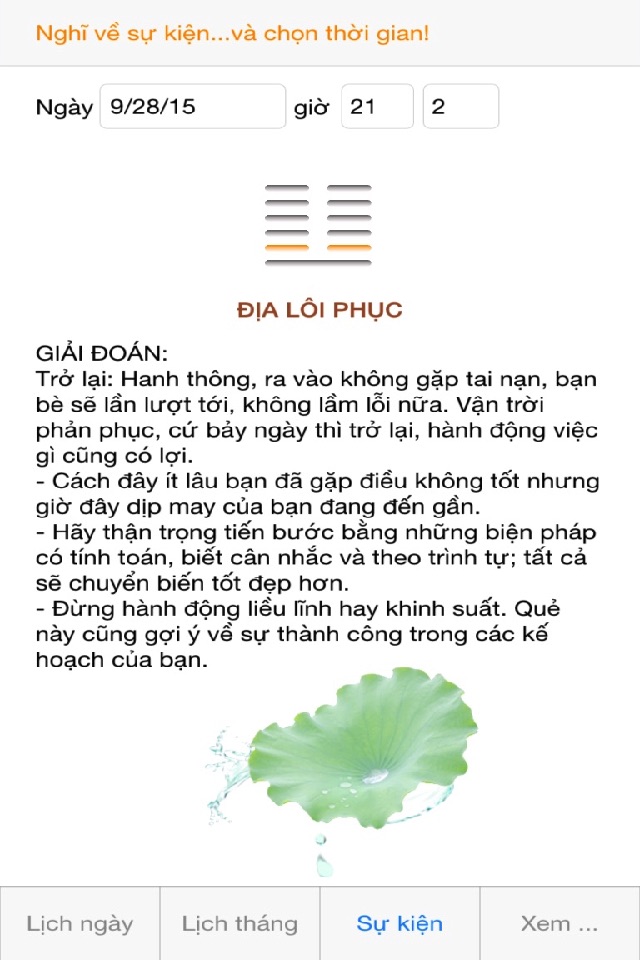 Lịch Việt - Mai Hoa Dịch screenshot 3