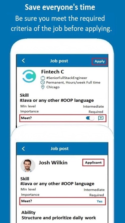 Blobfsh Job seeker screenshot-3