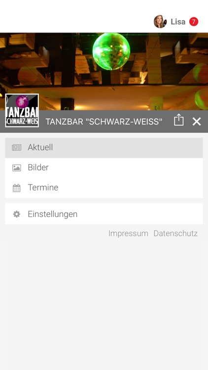 TANZBAR "SCHWARZ-WEISS"