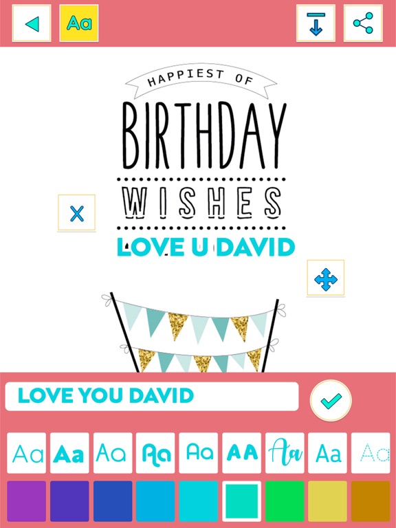 Create Happy Birthday Cards screenshot 3