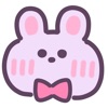 dream cute rabbit sticker