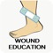 This app provides clinically relevant information on wounds for patients, along with what to expect for treatment of them