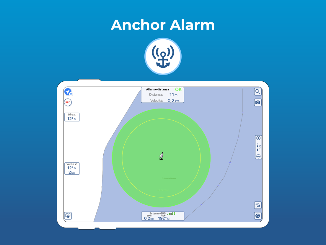 Aqua Map Mobile Chartplotter App voor iPhone, iPad en iPod touch