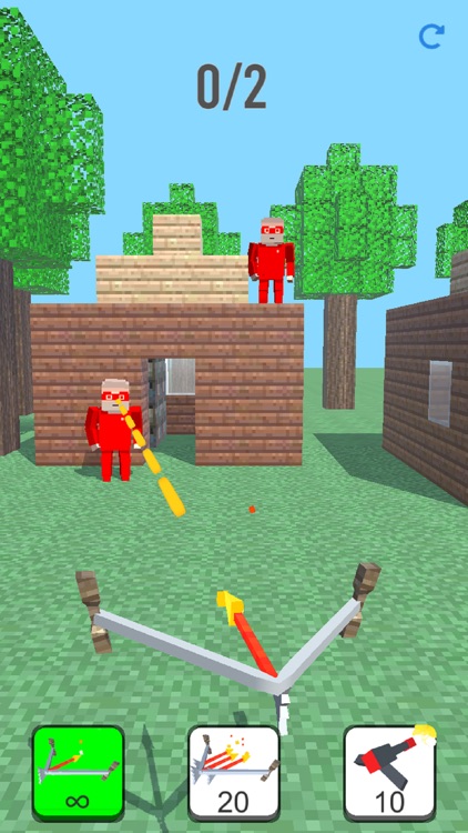 Burn it Down! 3D Pixel Game screenshot-0