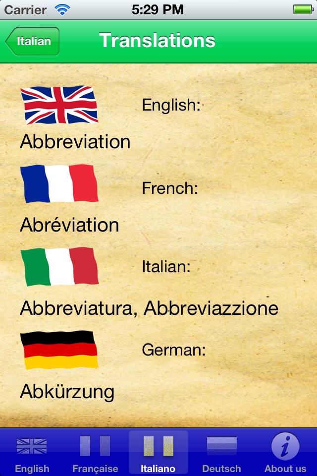 Music Lexicon in 4 Languages screenshot 4