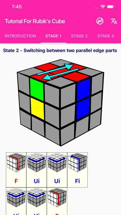 Rubik's Cube Solver & Tutorial screenshot 3