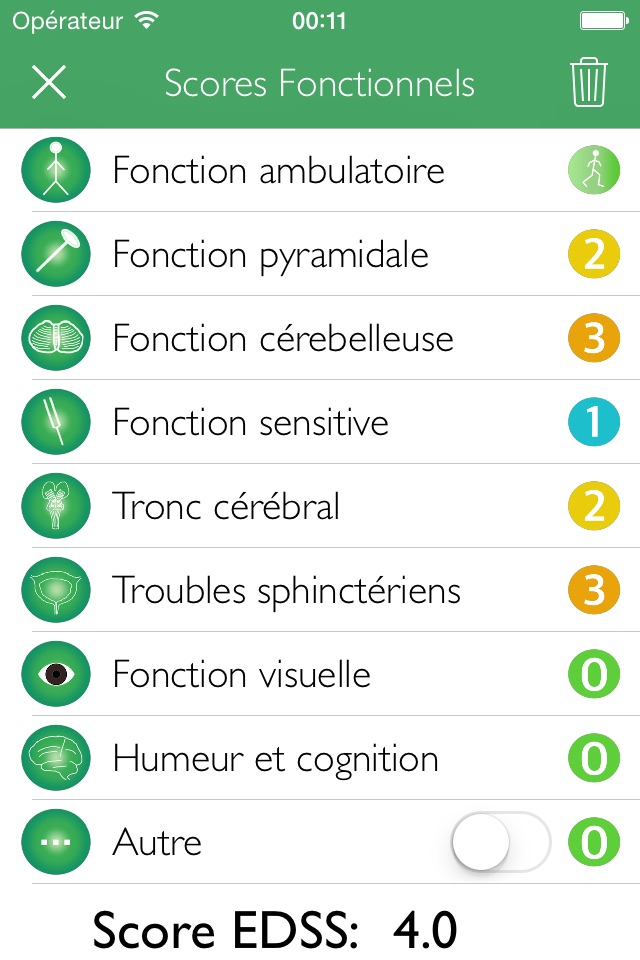 Easy EDSS Score screenshot 2