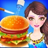 Icon Cooking Hamburger Girl Makeup