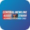 Book a taxi in less than 10 seconds and experience exclusive priority service from Central Newline