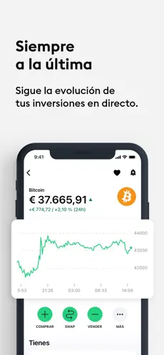 Screenshot 6 Bitpanda: Invierte en Bitcoin iphone