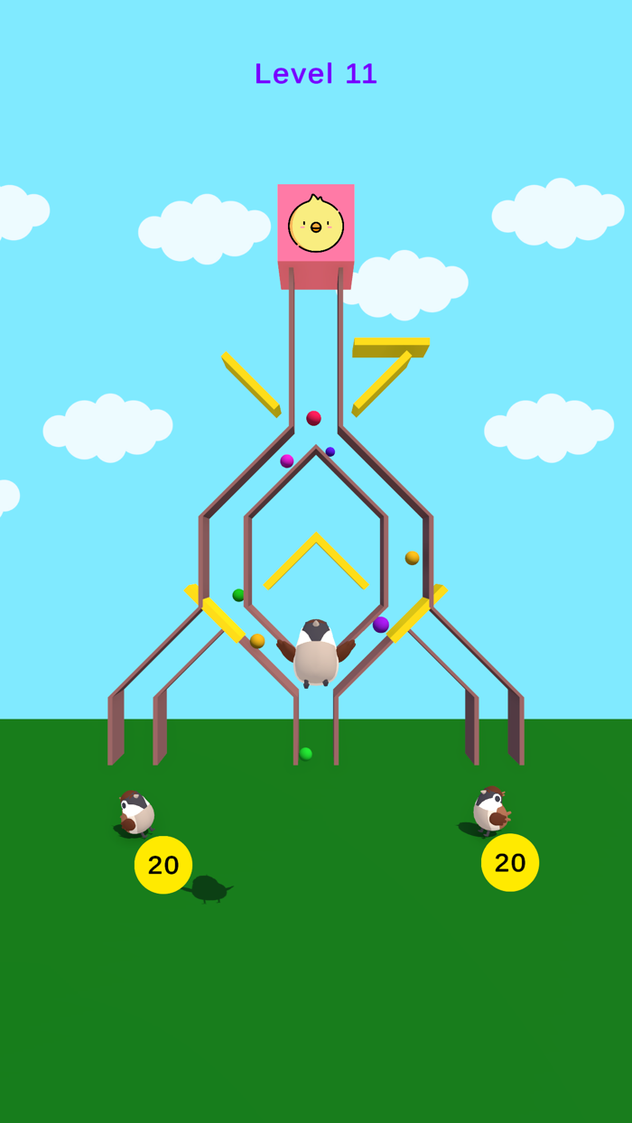 Feed em All Pull Pin Puzzle