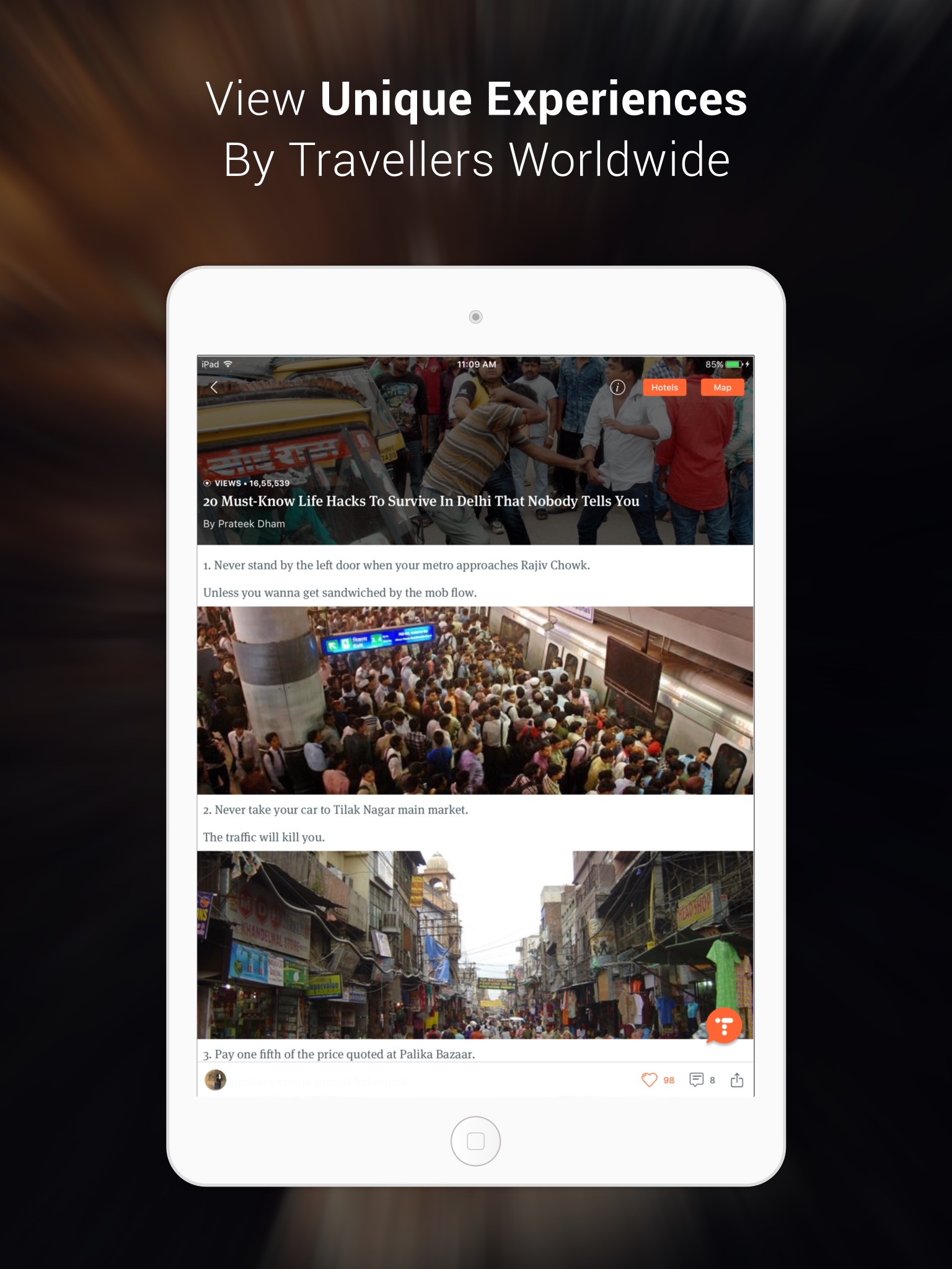 Tripoto: Itineraries & Trips screenshot 2