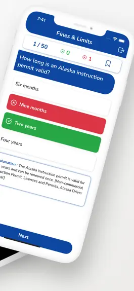 Game screenshot Alaska DMV Permit Test. apk