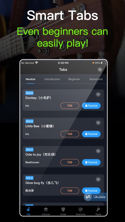ukulele guitar tuner app screenshot-4