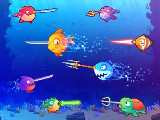 Captura de Pantalla 2 Fish.IO - Sushi Battle iphone
