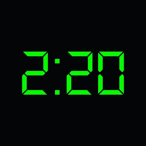 Digital Clock: Big LED iOS App