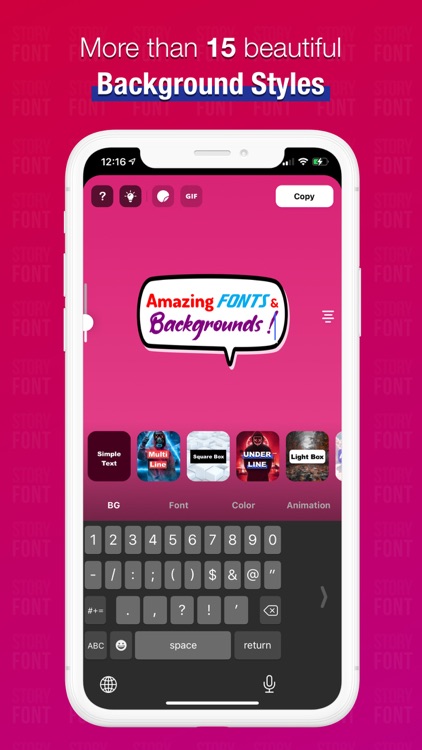 StoryFont for Instagram Story