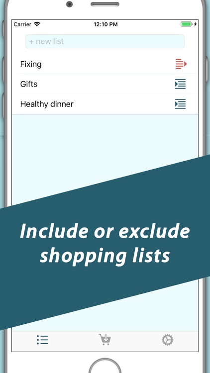 Buy easy - grocery list maker