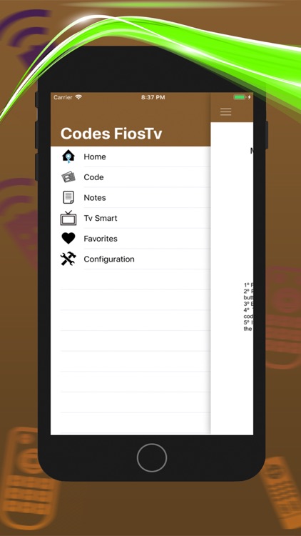 Control Code For Fios TV