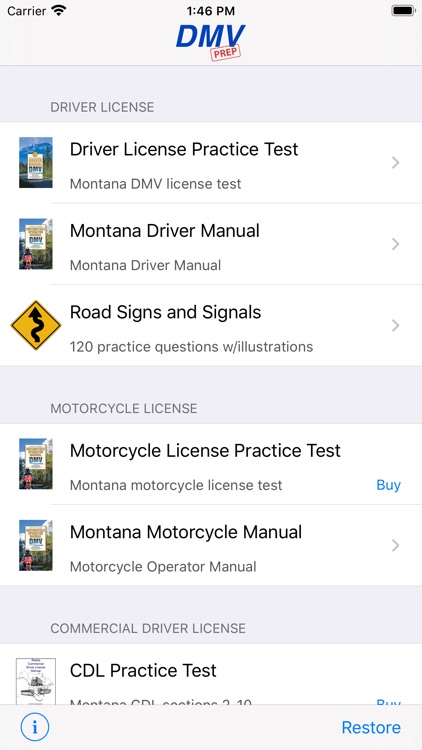 Montana DMV Test Prep