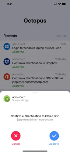 Imágen 1 Octopus Authenticator iphone