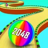 Rolling Ball Run 2048 Game