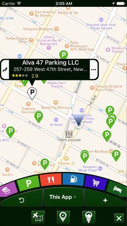 Parking+GPS Locations screenshot-2