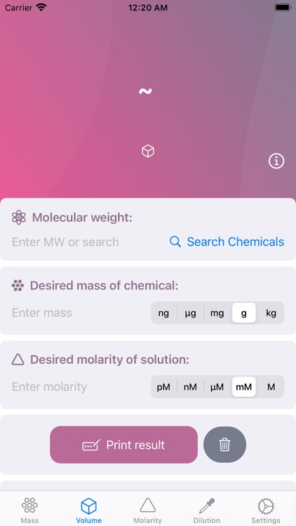 Lab Mate — Molarity & Dilution screenshot-4