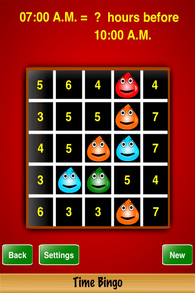 Time Bingo screenshot 2