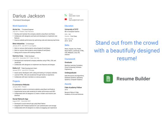 Screenshot #4 pour Resume Builder X
