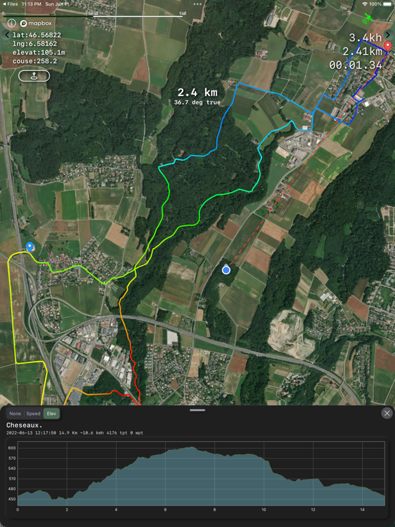 GPS Tracker, GPX Viewer 2D screenshot 3