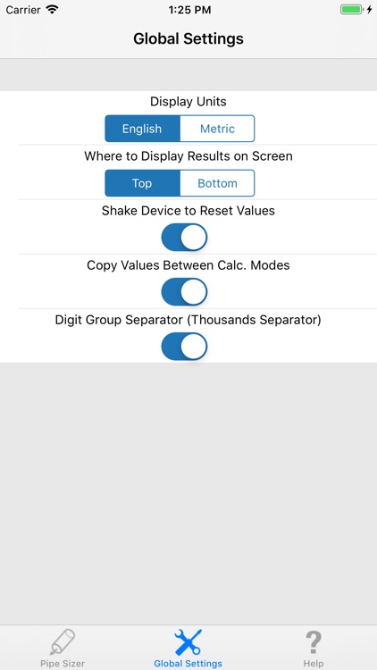 HVAC Pipe Sizer - Gas Low screenshot-8