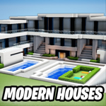 Современные дома для Minecraft на пк