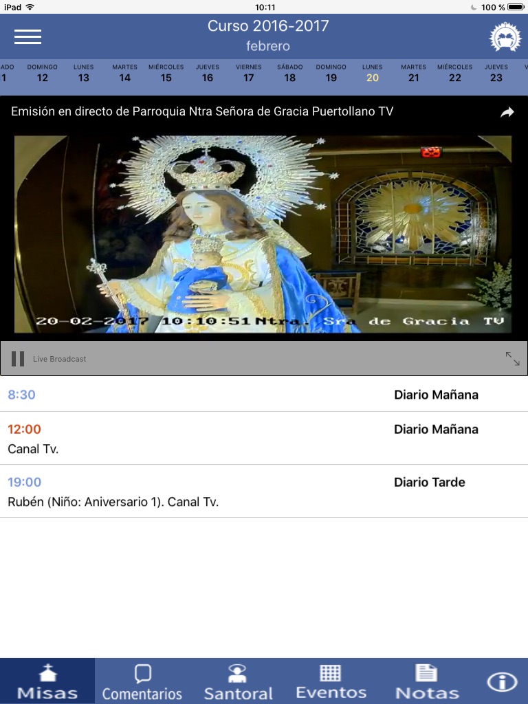 Virgen de Gracia Puertollano screenshot 3
