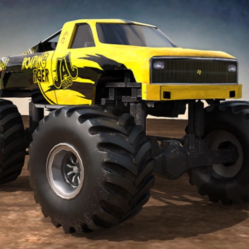 Monster Truck Racing Stunt Icon